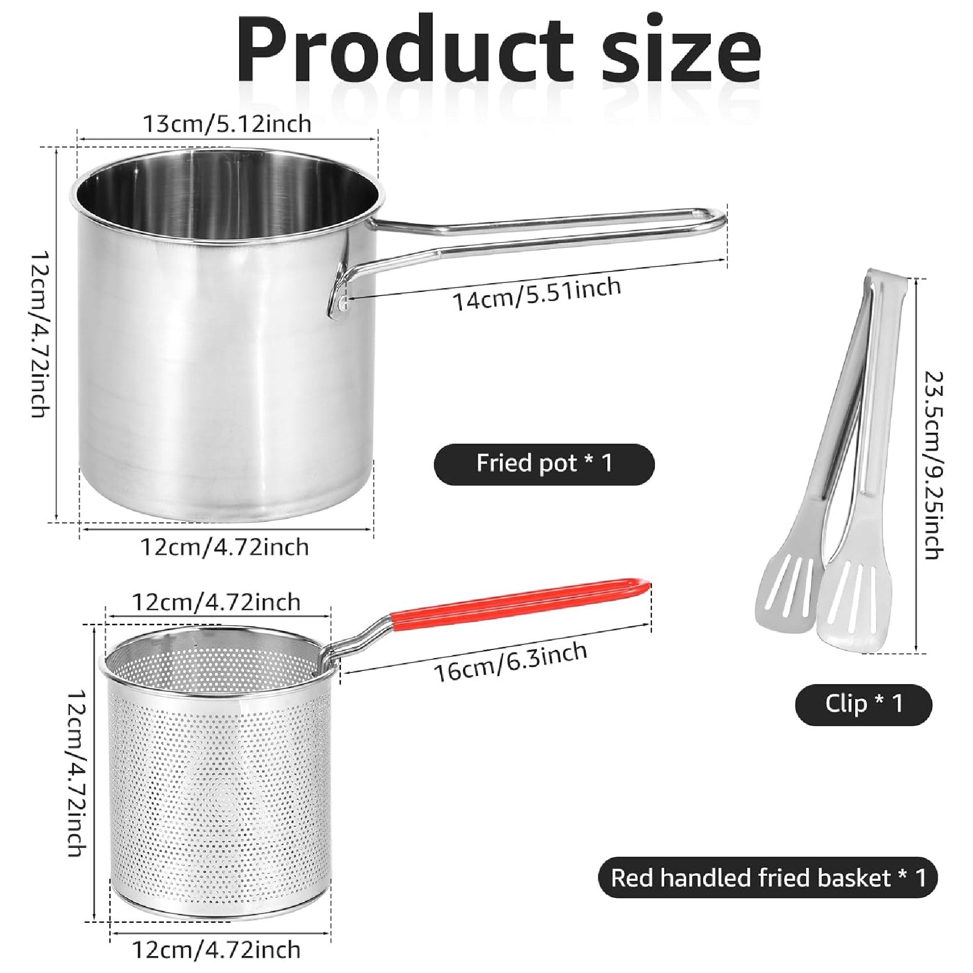Freidora  de Acero Inoxidable  – Cocina Limpia, Segura y Sostenible