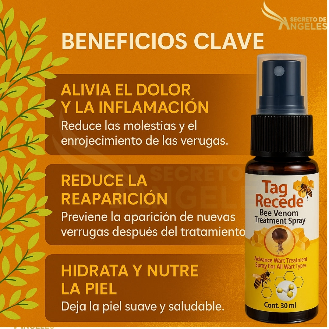 Tag Recede – Eliminador de Verrugas con Veneno de Abeja
