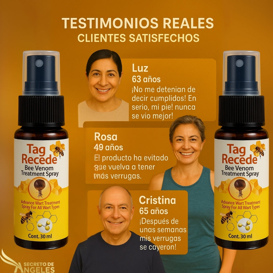 Tag Recede – Eliminador de Verrugas con Veneno de Abeja